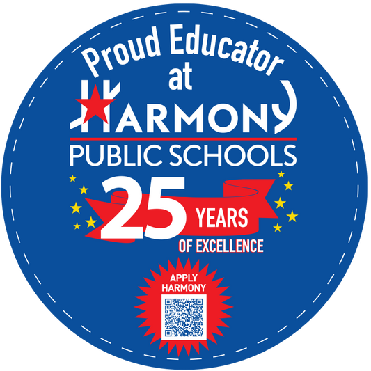 5" Proud Educator Round Bumper Sticker